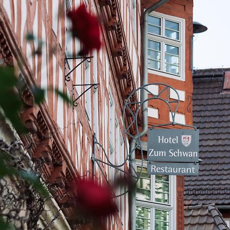 Hotel Zum Schwan Wanfried Esterno foto
