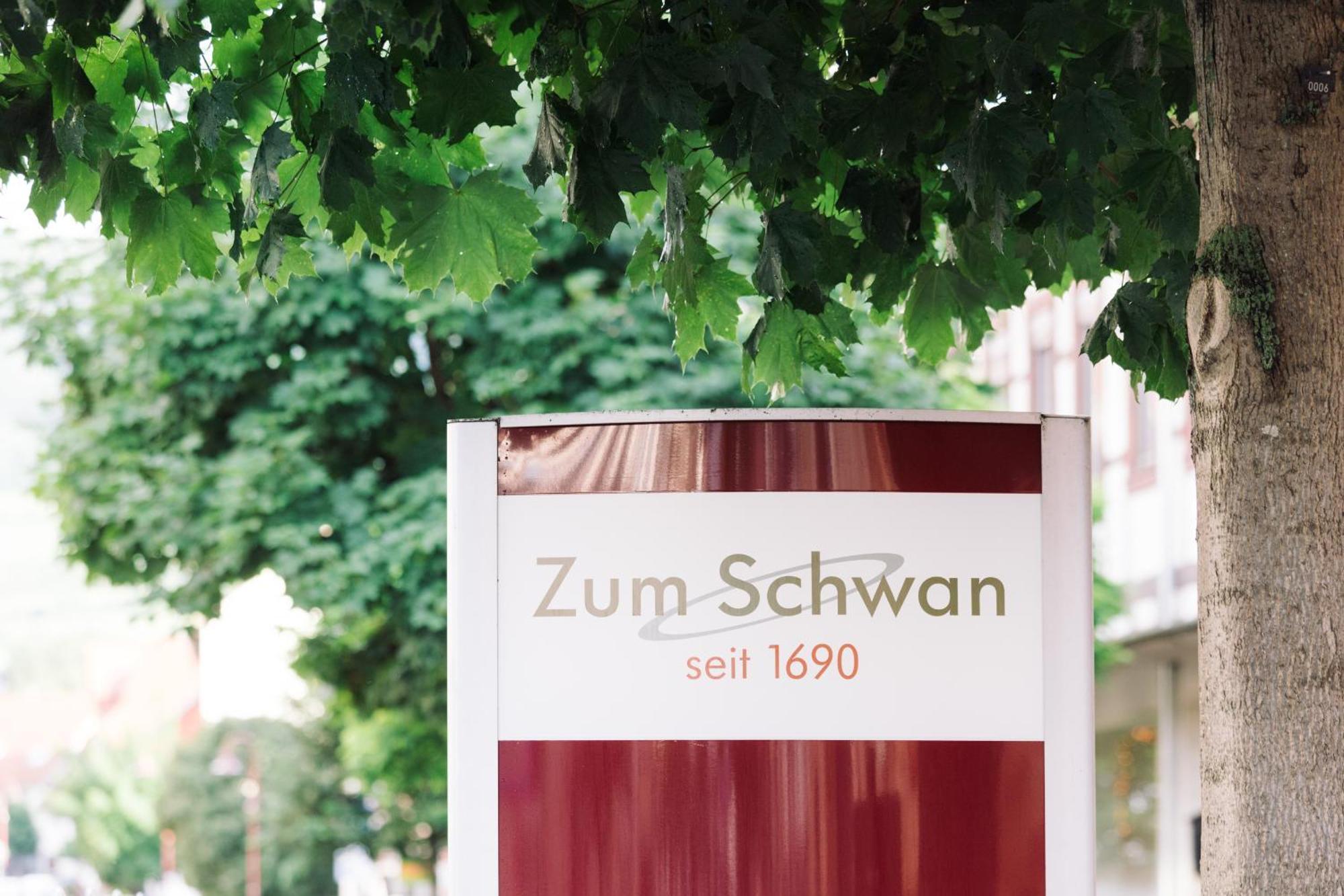 Hotel Zum Schwan Wanfried Esterno foto