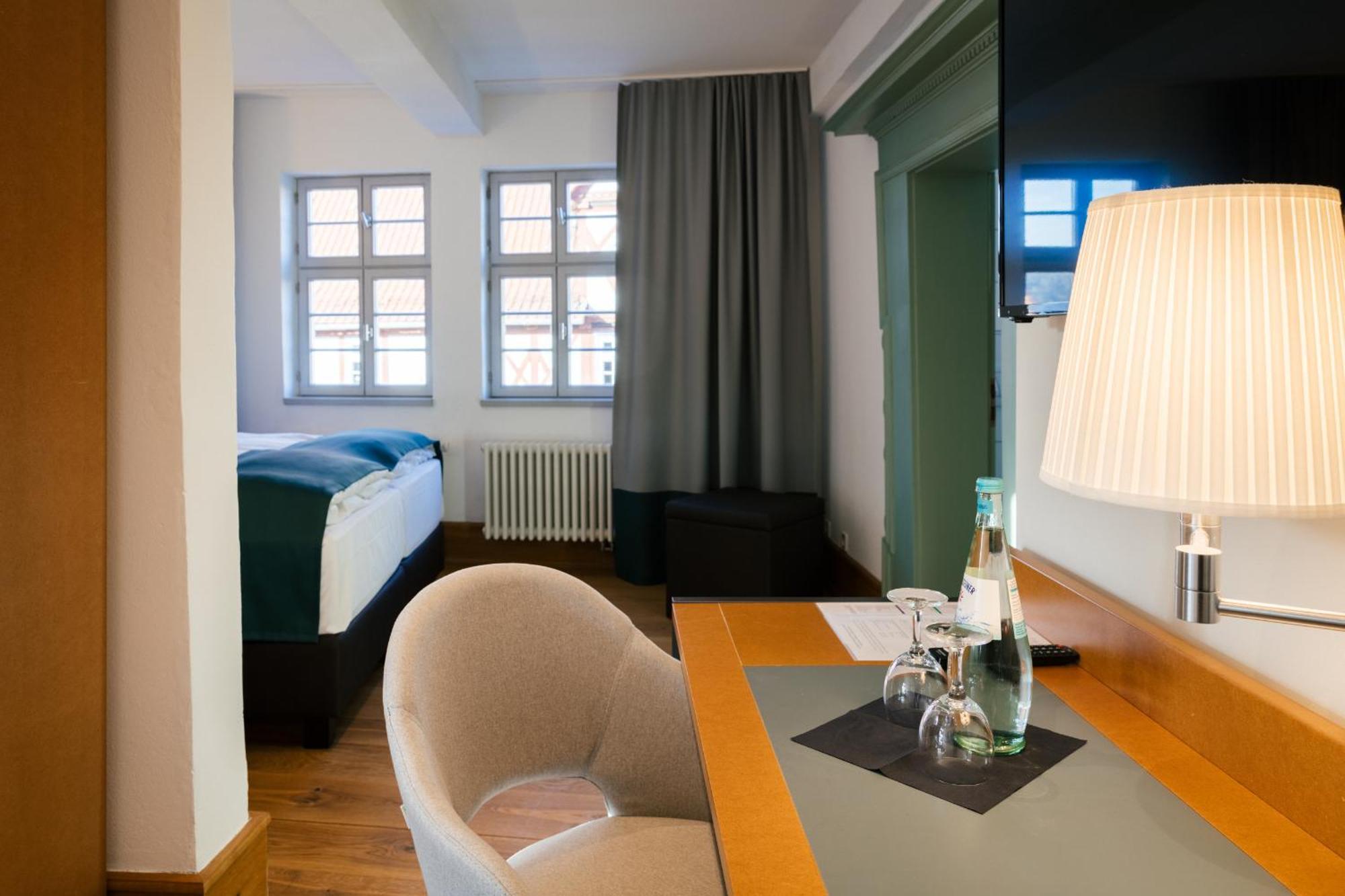 Hotel Zum Schwan Wanfried Esterno foto