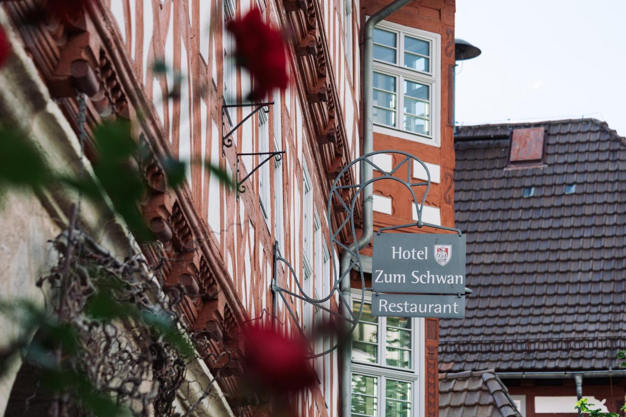 Hotel Zum Schwan Wanfried Esterno foto